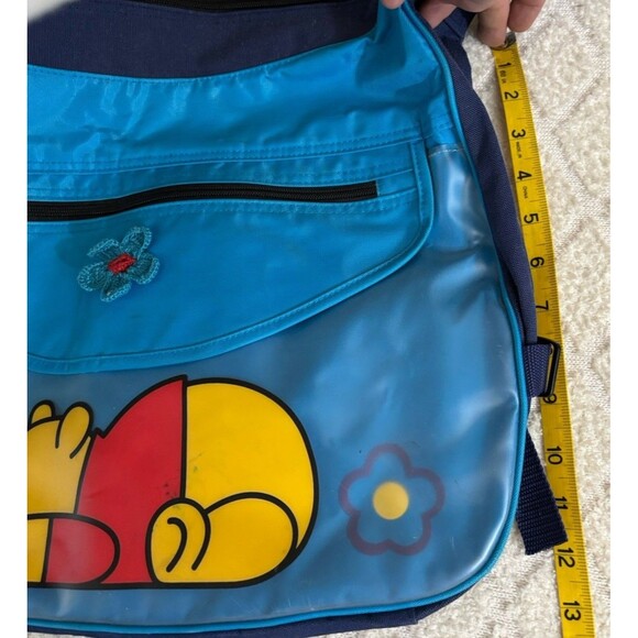 Vintage Disney Winnie The Pooh Shoulder Bag/Travel Zipped Pockets 13 By 14 Inch - Picture 13 of 14